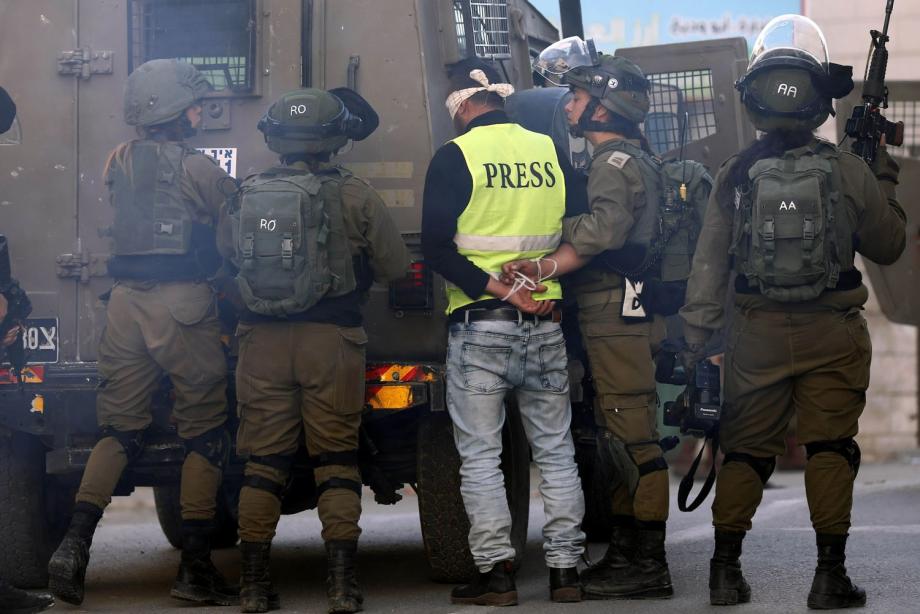 World Press Freedom Day: Israel Has Carried Out at Least 180 Arrests of Palestinian Journalists Since Start of Gaza Genocide 